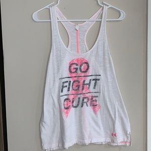 ‼️FINAL PRICE‼️Breast Cancer Sports Tnk Underarmor